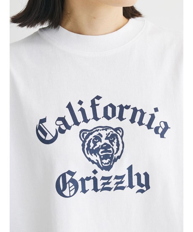 Green Parks ■別注ＲＵＳＳＥＬＬ　ＡＴＨＬＥＴＩＣ　ワイドフレンチＴ Off White