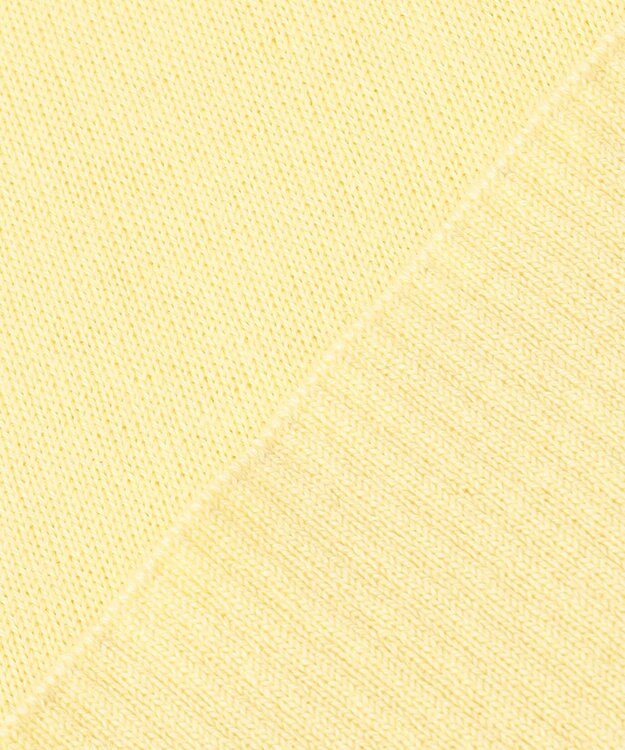 23区 S 【10色展開】ウーステッドウール 重ね襟Vネック ニット イエロー系