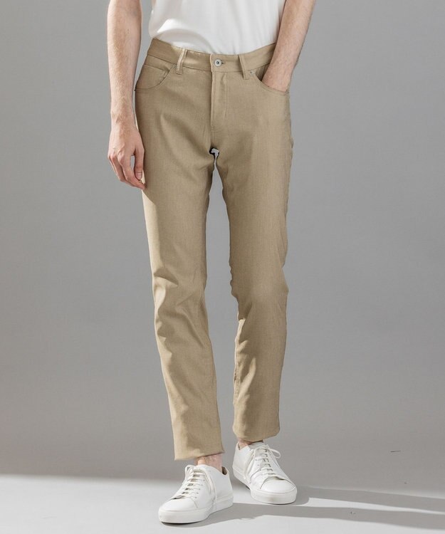 JOSEPH HOMME 新素材【洗える/ストレッチ】テクノドライストレッチ   5ポケットパンツ /  STICK 5P ベージュ系