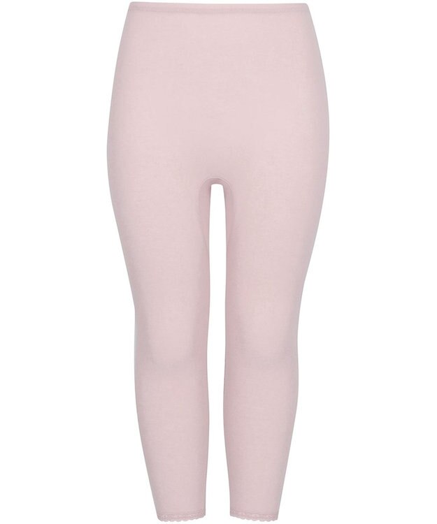 Wing インナーボトム 綿100％(身生地部) 【綿100％ シャリ感タイプ】 7分丈 春 夏 ER6764 ウイング／ワコール ピンク