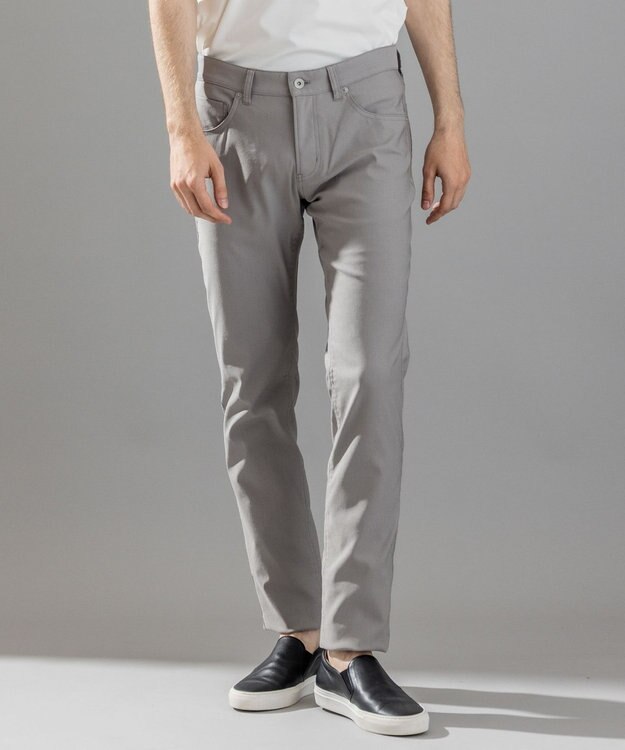 JOSEPH HOMME 新素材【洗える/ストレッチ】テクノドライストレッチ   5ポケットパンツ /  STICK 5P ライトグレー系