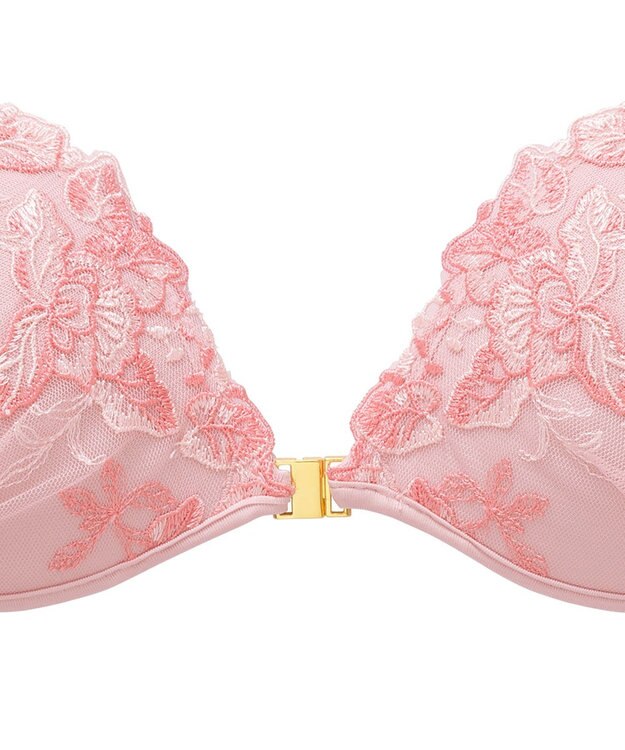 BRADELIS New York 【NuBra / ナチュラルタイプ】ヌーブラ・エアーライト レースエトワール 蒸れにくい バックレス コレクション デザインヌーブラ 正規品 ピンク