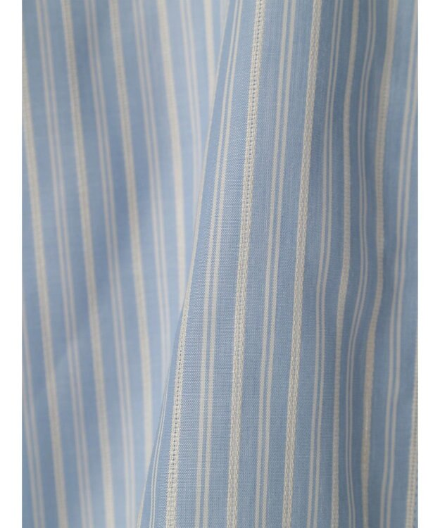 earth music&ecology パールボタンオーバーシャツ Sax