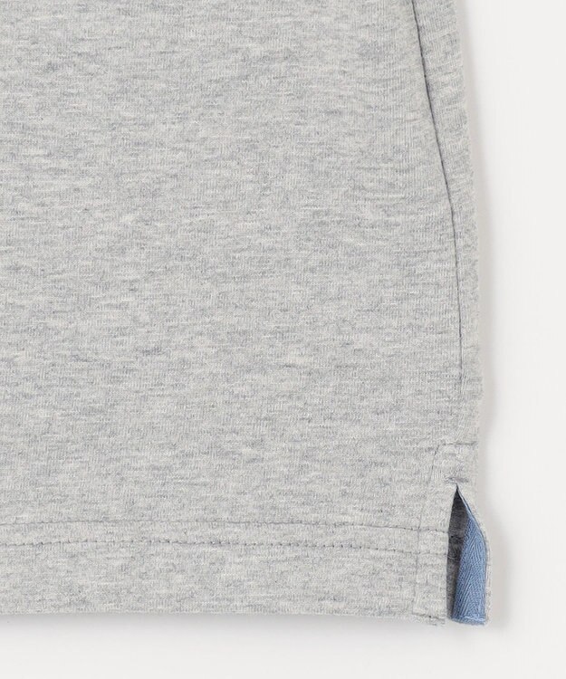 J.PRESS KIDS 【110-130cm】チェックカラー 半袖ポロシャツ グレー系