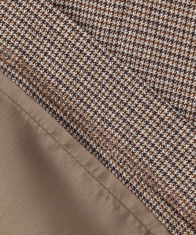 J.PRESS LADIES L Mixツイードチェック ジャンパースカート ブラウン系3