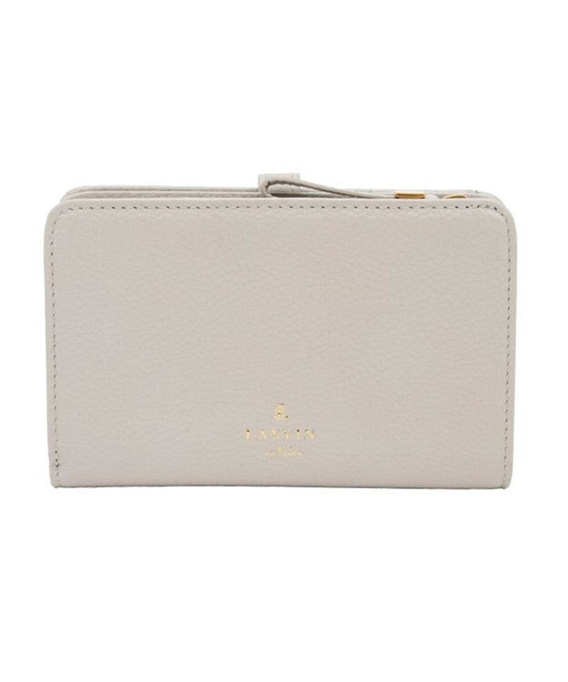 LANVIN en Bleu リュバン 二つ折り財布 ベージュ