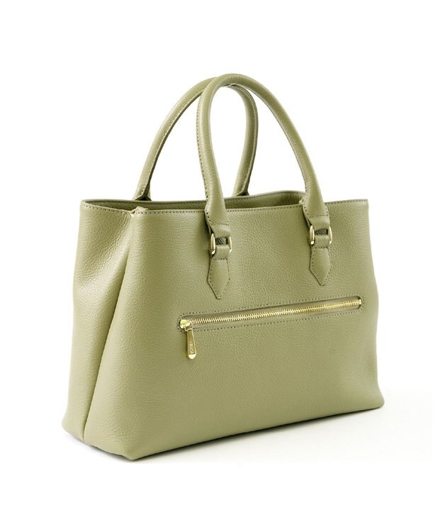 IBIZA イニシオ　牛革　2WAYバッグ 薄緑