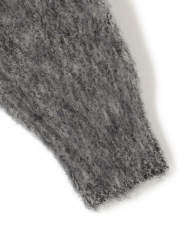 J.PRESS MEN 【J.PRESS ORIGINALS】SHETLAND WOOL SHAGGY KNIT / JAPAN MADE グレー系