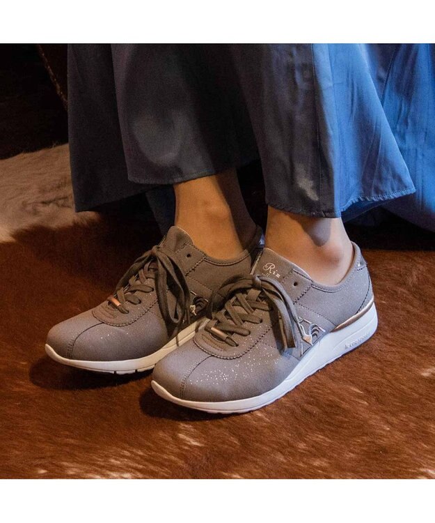 Riz raffinee <Riz raffinee>【le coq sportif×Riz raffinee】厚底スニーカー オーク