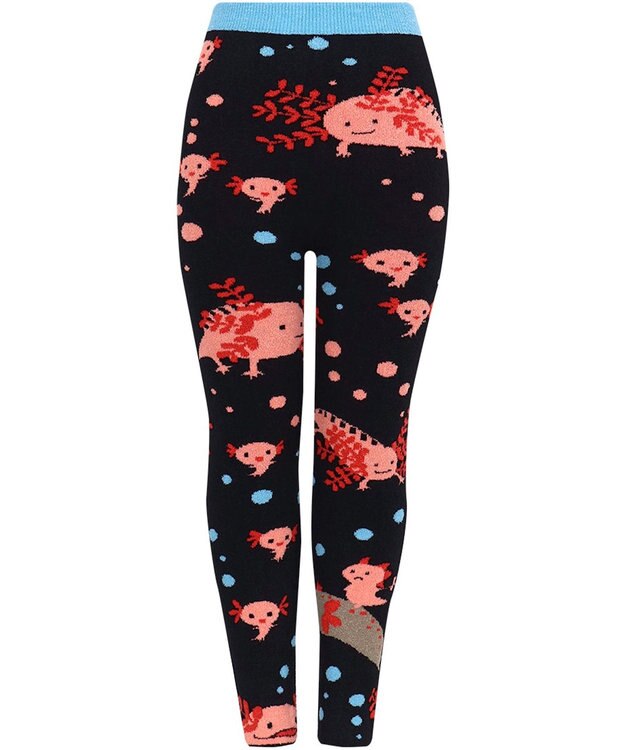 WACOAL あったかボトム 毛糸のパンツ ふんわりフィット 足首丈 レディース PPL757 /ワコール オレンジ