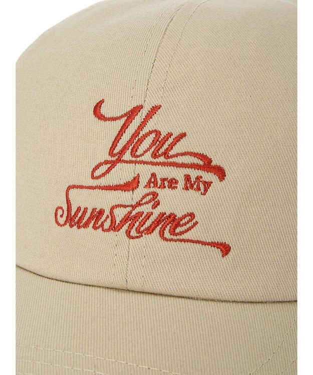 Green Parks ・ＴＯＲＣＨ　ツイル刺繍キャップ Ivory