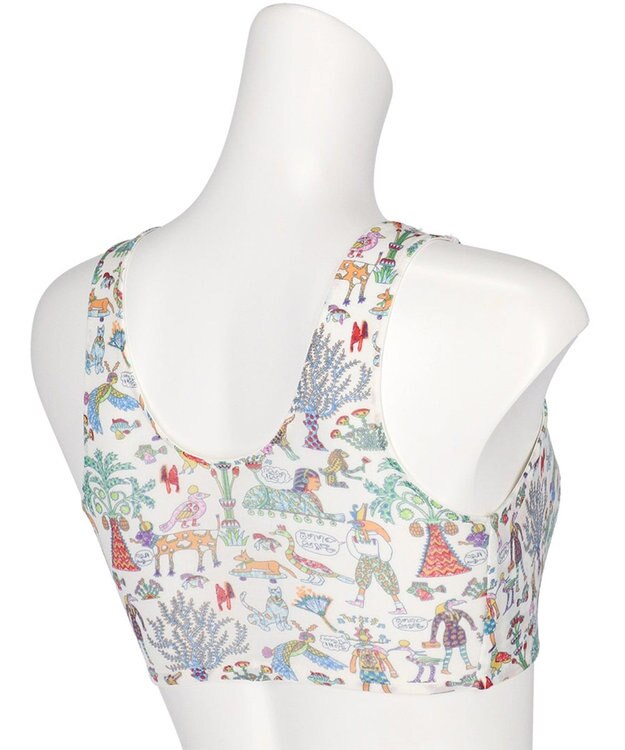 tsumori chisato SLEEP ツモリチサト ナイトアップブラ ノンワイヤーブラ 夜用ブラ ナイトブラ レディース UBX573 /ワコール アイボリー