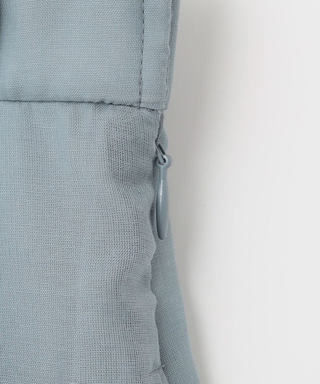 J.PRESS LADIES S 【WEB限定カラーあり・洗える】 ブライトスパンボイル スカート サックスブルー系