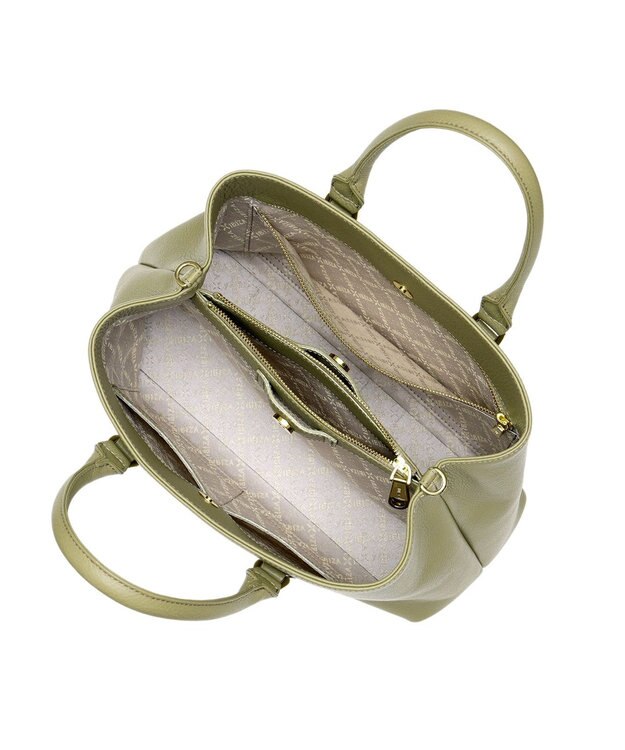 IBIZA イニシオ　牛革　2WAYバッグ 薄緑