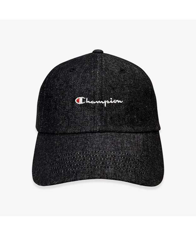 林八百吉商店 Champion　デニムローキャップ ブラック