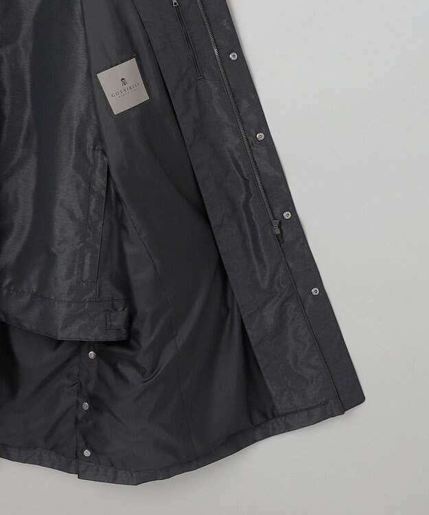 GOTAIRIKU MA-1ダウンブルゾン付【仕事で着用可】ミリタリー 3WAYフーデットパーカー ブラック系8