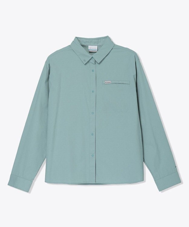 Columbia Columbia/ ウィメンズトレイルラッシュロングスリーブシャツ /コロンビア Dusty Green