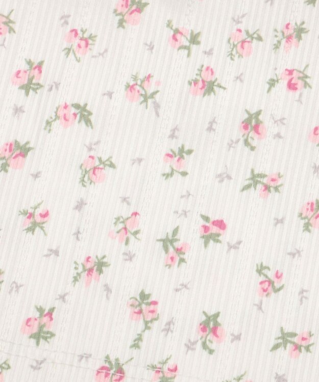 WEGO 【カップ付きインナー】花柄レースカップインキャミ ピンク