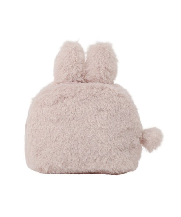 Maison de FLEUR イースターラビットフェイクファーポーチ Light Pink