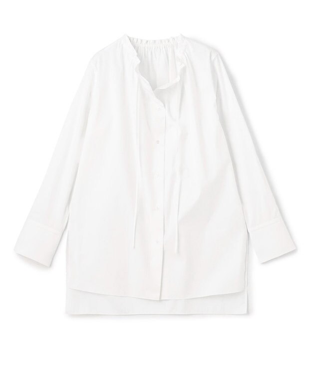 BEIGE， ALBERT / ギャザーブラウス White