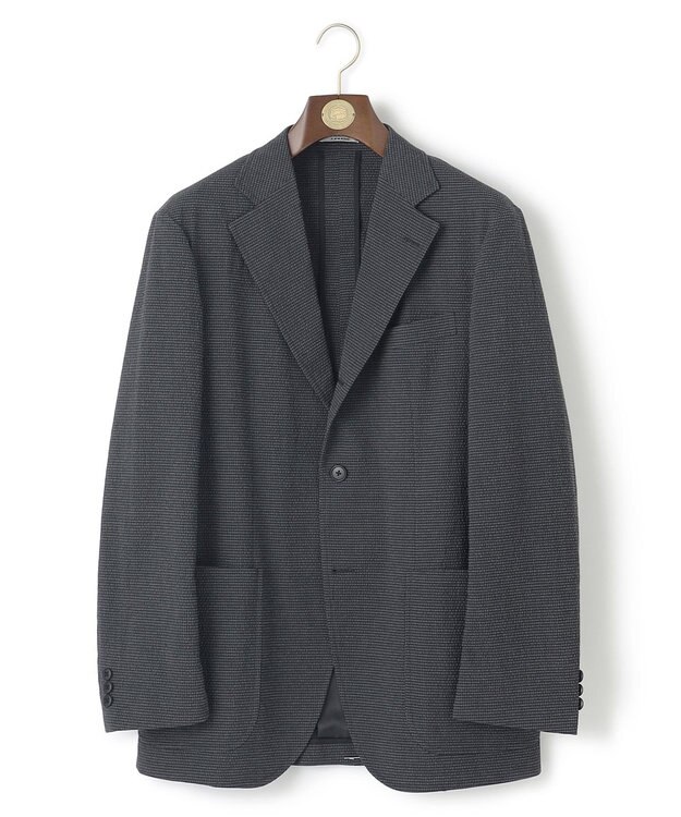 J.PRESS MEN 【WEB・一部店舗限定】ストレッチサッカー ジャケット グレー系8