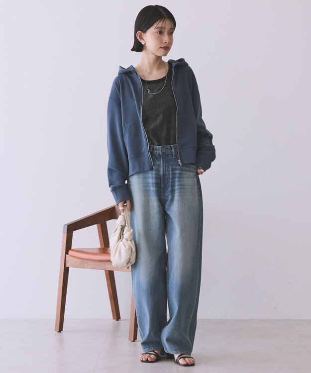 AMERICAN HOLIC カーブデニム Light Indigo