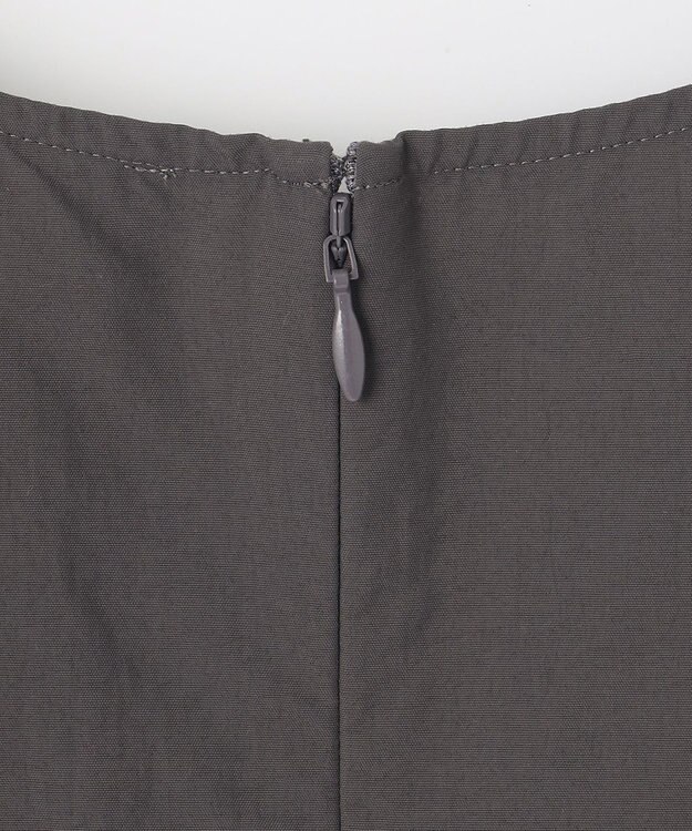 NAVE 【Nave　撥水機能・UVカット・透湿・接触冷感】ナイロンワッシャー ブラウス グレー系