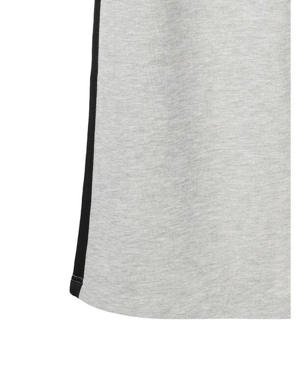 Green Parks Ｄｉｓｎｅｙ／ラメ裏毛ラインスカート Gray Mixture