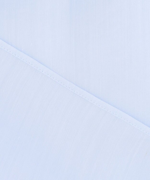 BEIGE， 【洗える】PAULINE / タックギャザーリネンボリュームブラウス Sax