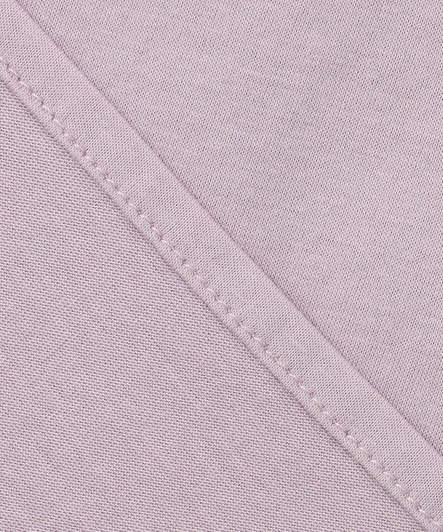 ANY SIS シルケットストライプ フレアスリーブ カットソー 【WEB・一部店舗限定】ラベンダー