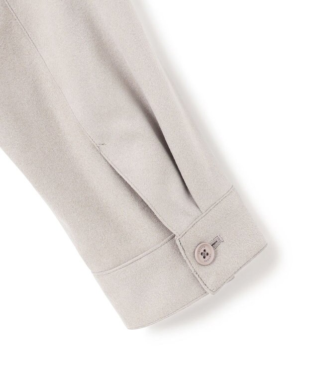 JOSEPH HOMME 【新素材】スムーススエードストレッチ　フーディー ライトグレー系