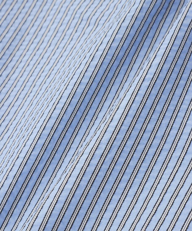 Green Parks ・ELENCARE DUE ストライプショートパンツ Sax Blue