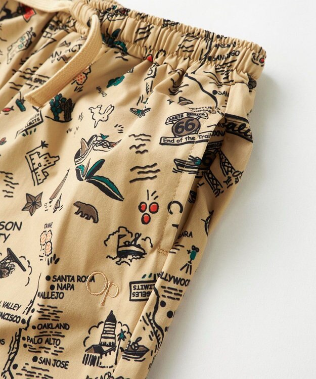 OP／FILA 【Ocean Pacific】らくティブ/ショートパンツ ベージュ