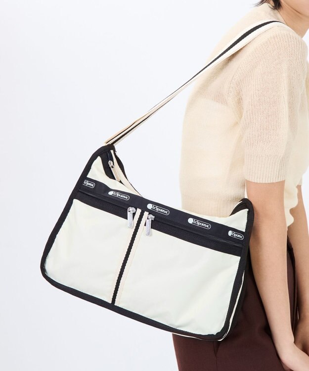 LeSportsac DELUXE EVERYDAY BAG/スペクテイターサンドバー/ブラック スペクテイターサンドバー/ブラック