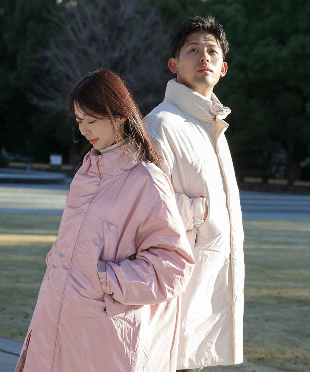 SHARE PARK MENS 【UNISEX】蓄熱中綿モンスターロングコート（L・XLサイズ） オフホワイト