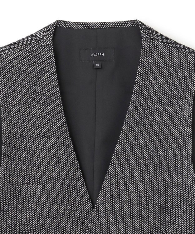 JOSEPH HOMME ドビージャージー　ジレ ライトグレー系