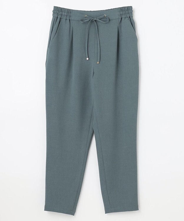 ANY 【接触冷感・UVケア】イージーケア美脚 パンツ グリーン