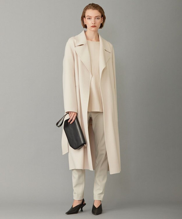 ICB L 【人気のため新色追加】ウールリバー トレンチコート トープ系