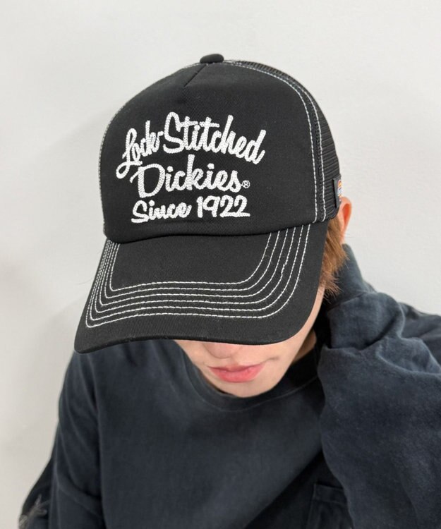 WEGO 【ユニセックス着用ITEM】Dickies　アメカジキャップ ブラック