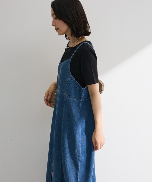 Green Parks ライトデニムキャミワンピース Indigo