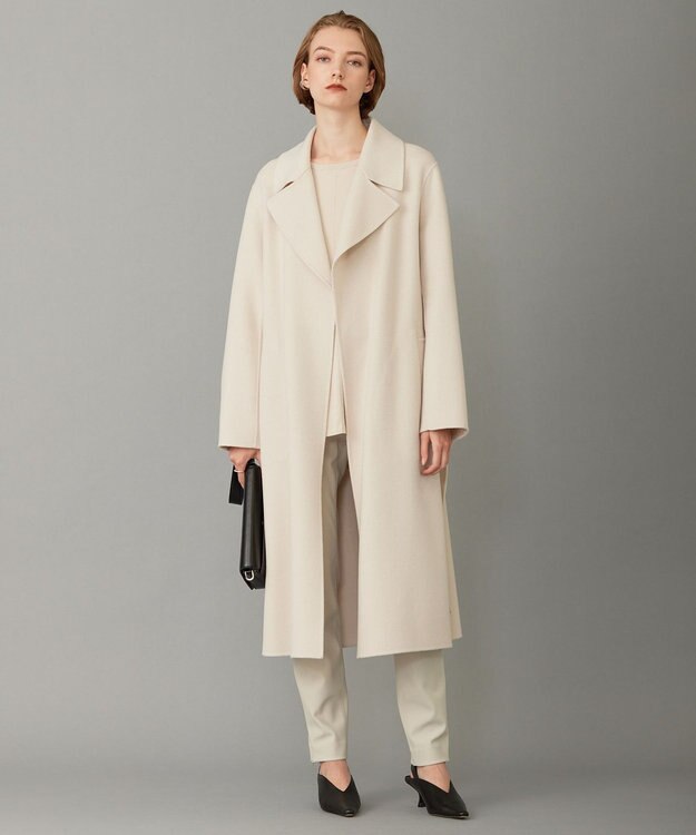 ICB 【人気のため新色追加】ウールリバー トレンチコート トープ系