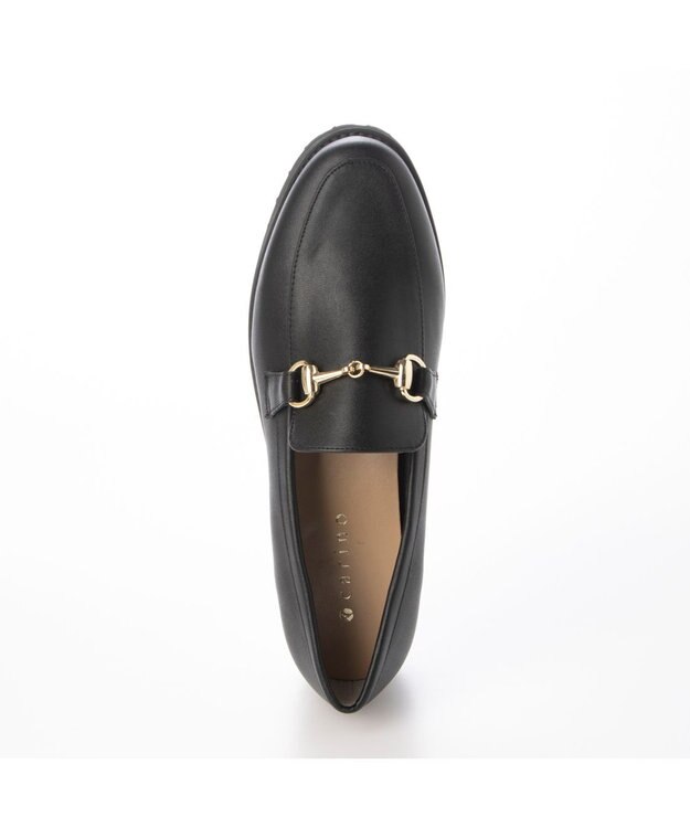 MODE ET JACOMO <carino>【レイン対応】タンクソールビットローファー ブラック