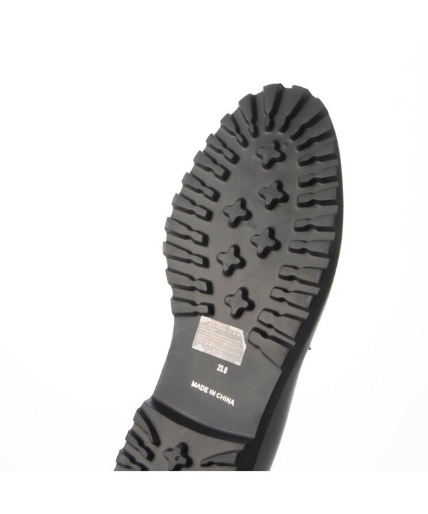 MODE ET JACOMO <carino>【レイン対応】タンクソールビットローファー ブラック