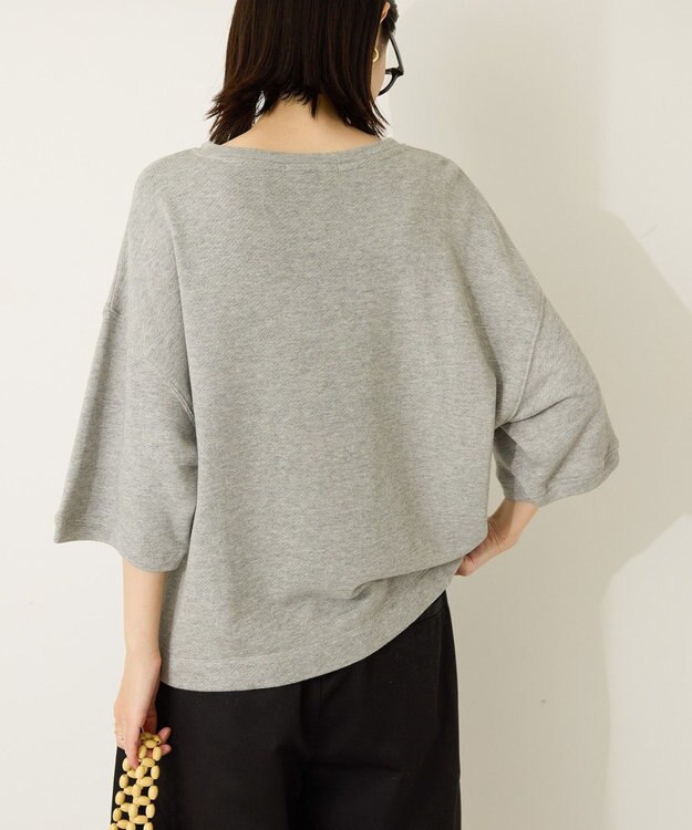 AMERICAN HOLIC アソートロゴルーズドルマンプルオーバー Light Gray Mixture