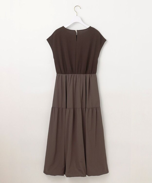 ANY SIS 【WEB・一部店舗限定】イージーコンビバルーン ワンピース ブラウン