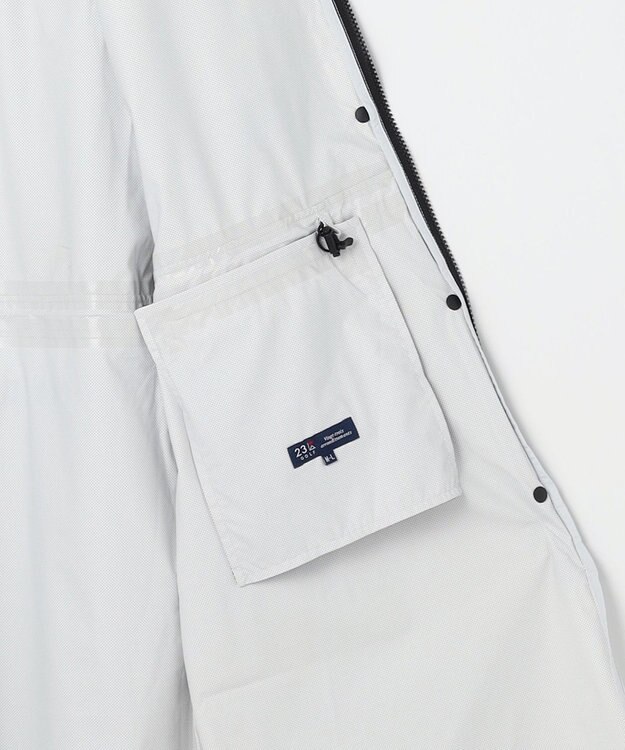 23区GOLF 【WOMEN】レインワンピース　撥水　耐水 ライトグレー系