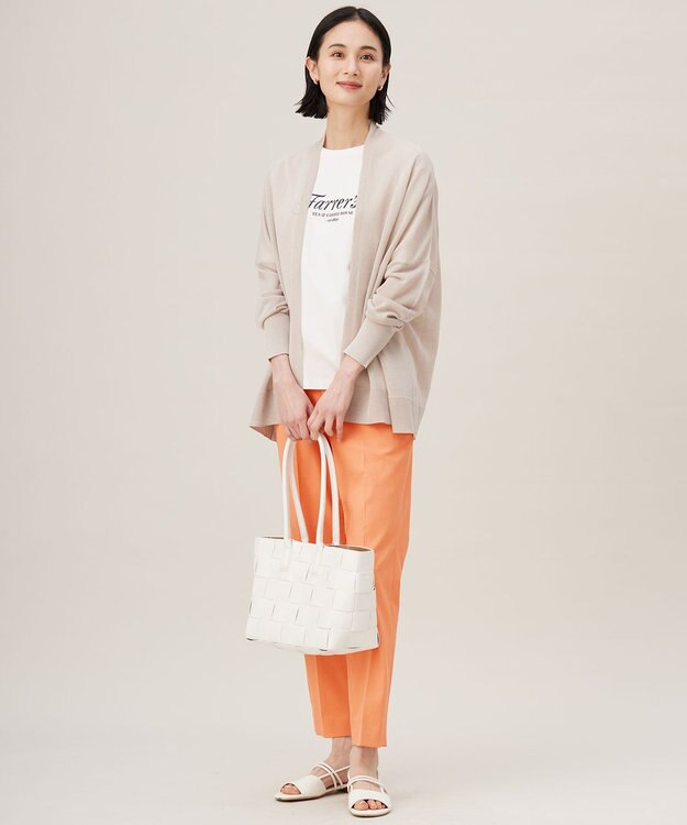 自由区 L 【洗える】グラフィックロゴ Tシャツ オフ×ブラック