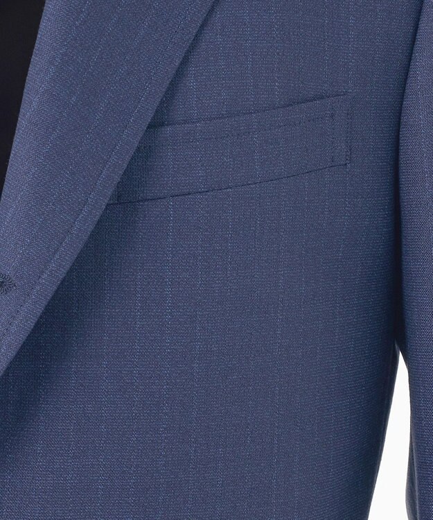 J.PRESS MEN 【WEB・一部店舗限定】ブルーシェードストライプ スーツ ブルー系1