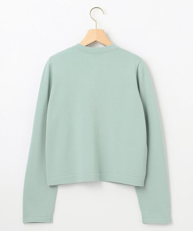 組曲 【WEB限定】ビジューニット ジャケット ミントグリーン系