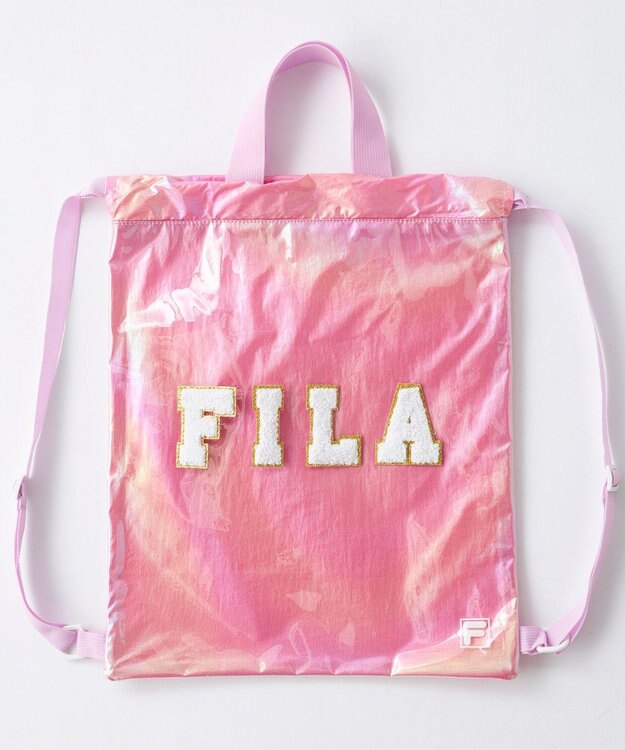 OP／FILA 【FILA】オーロラナップサック ピンク